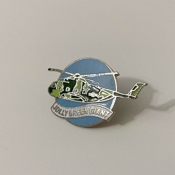 US Air Force Pin Jolly Green Giant Helicopter USAF Search Rescue - Picture 11 of 11